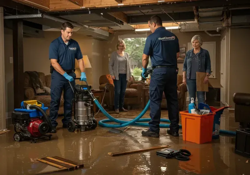 Basement Water Extraction and Removal Techniques process in Stevensville, MI